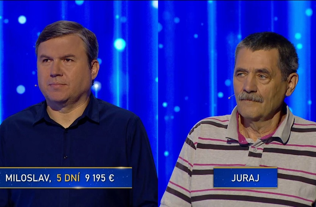 SÚBOJ TITANOV v Riskuj!: NEPORAZITEĽNÝ Juraj sa vracia, vyzve 5-násobného šampióna Miloslava!