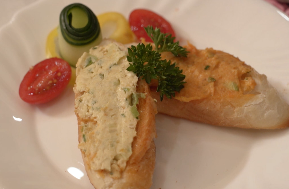 Predjedlo: Viacfarebná stavba