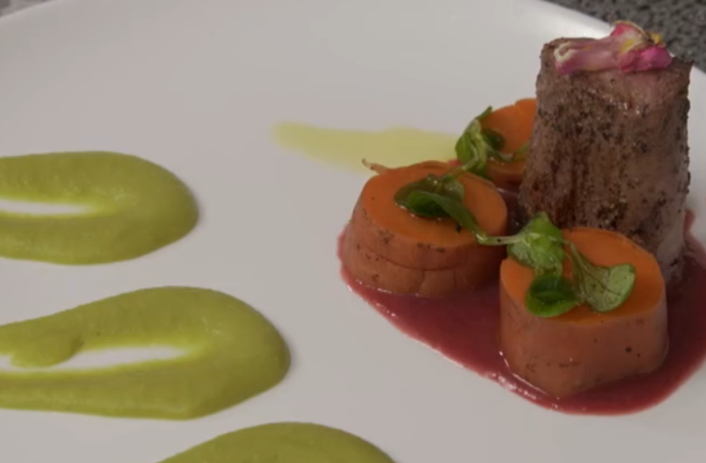 Hlavné jedlo: Pálené v  lese