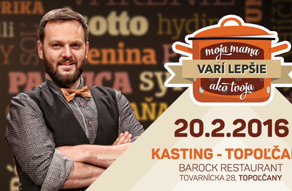Buďte našou novou kuchárskou hviezdou: Príďte na kasting do Topoľčian!
