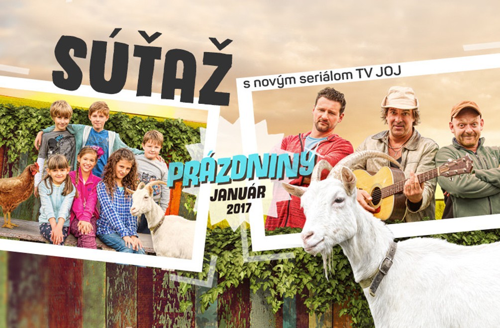 Súťaž so seriálom Prázdniny: Kto si užije skvelý pobyt v Tatrách s JOJkou?