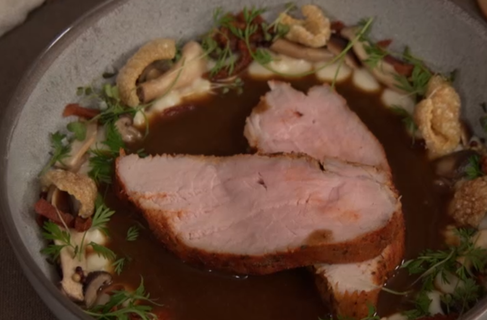 Hlavné jedlo: Koreň od svinky