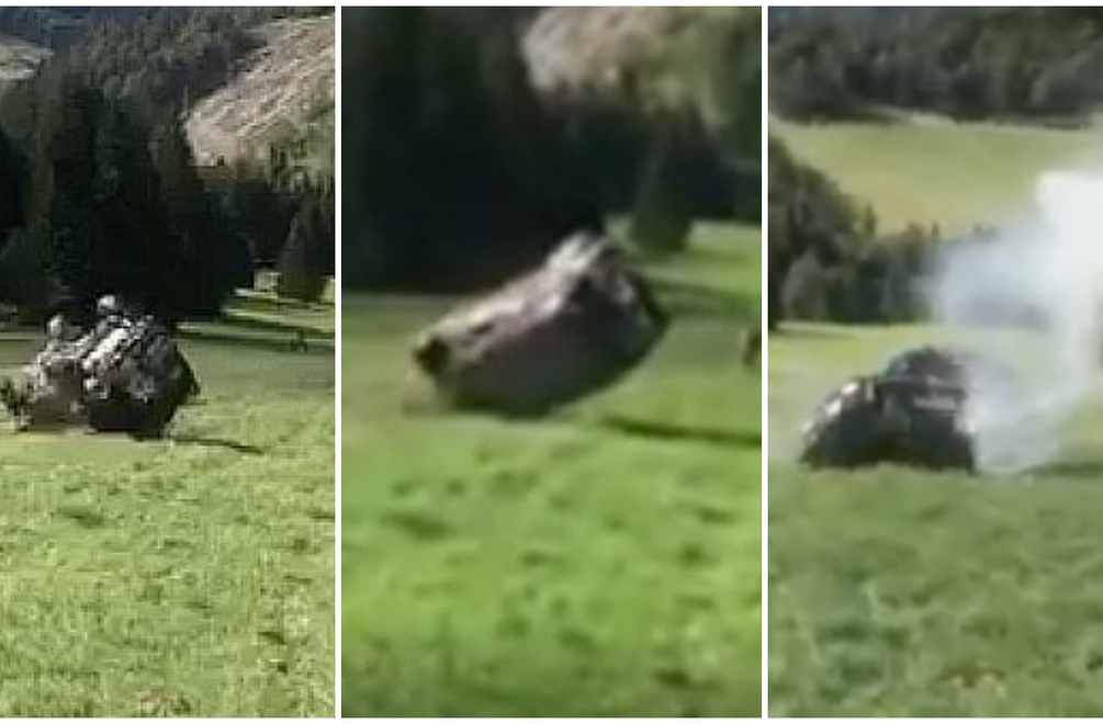 Šokujúce video, z ktorého mrazí: Auto so záchranármi zrazu začalo robiť kotrmelce!