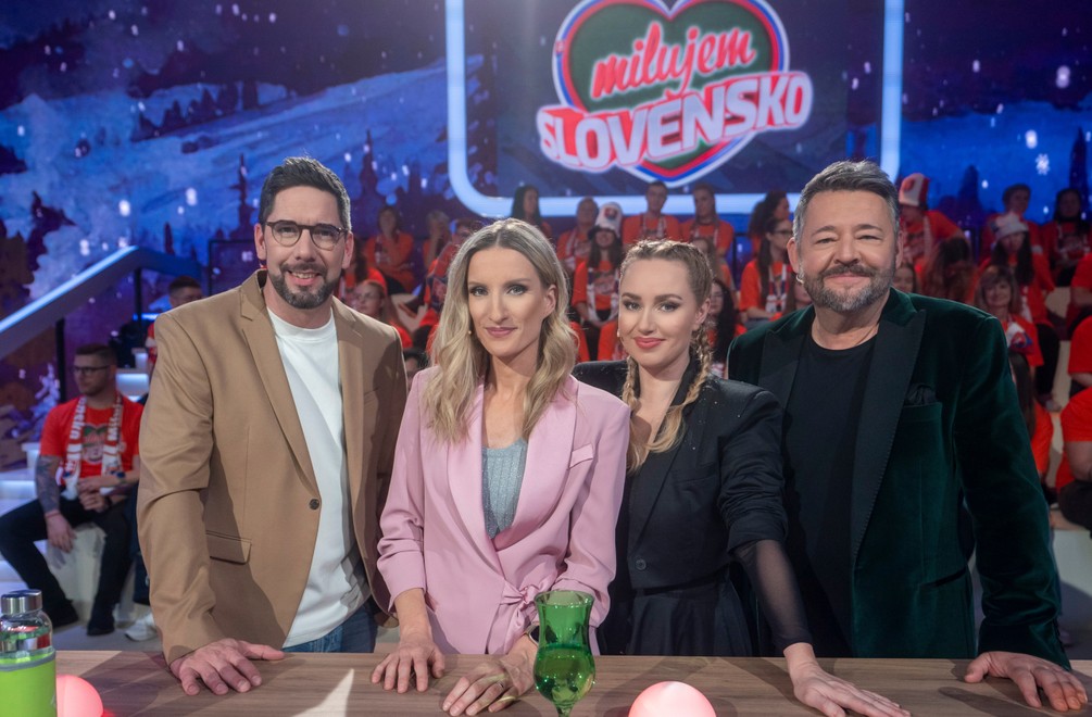 Silvester na JOJke ovládla zábava:  Milujem Slovensko s Adelou a Sajfom zasiahlo viac ako milión divákov