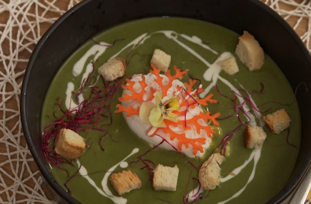 Polievka: Nájdi ma v zelenom