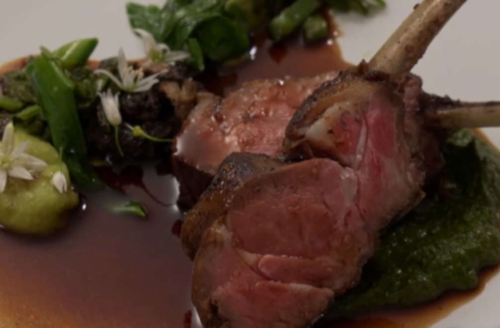 Hlavné jedlo: Jahňacie kotlety