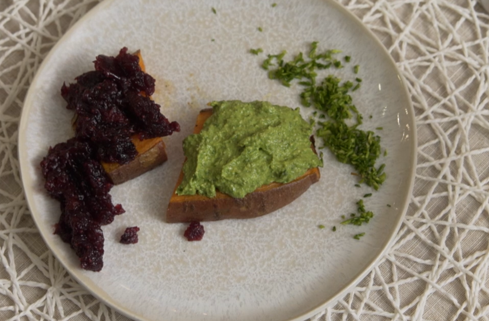 Predjedlo: Zelená na slano, červená na sladko