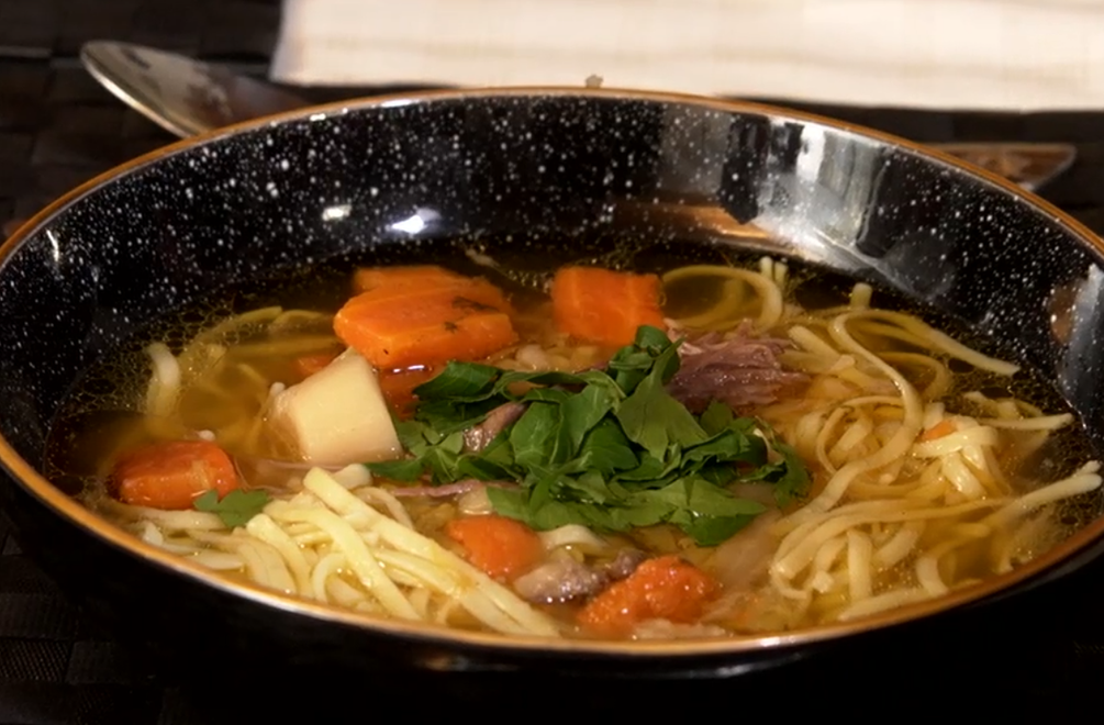 Polievka: Dobrú chuť Dunčo..