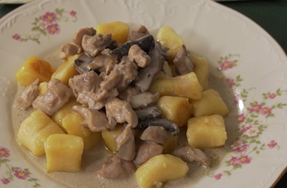 Hlavné jedlo: Lesný vták