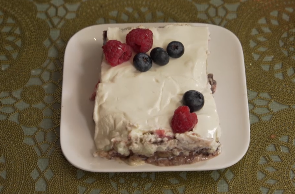 Dezert: Kúsok jedu na tanieri