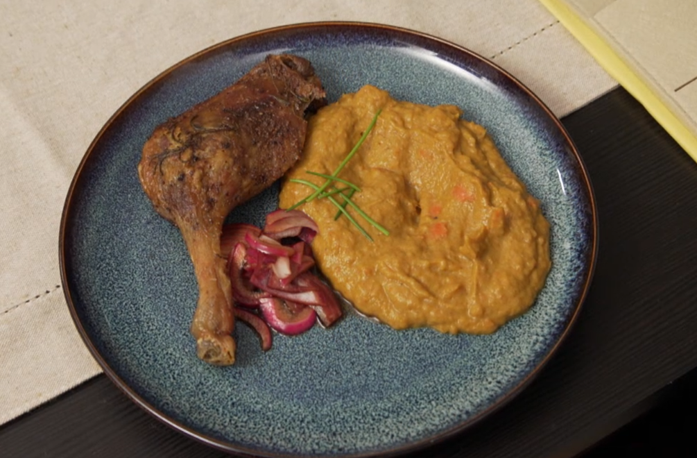 Hlavné jedlo: Patita de la švestka