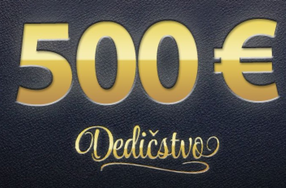 500 eur posielame do Geče