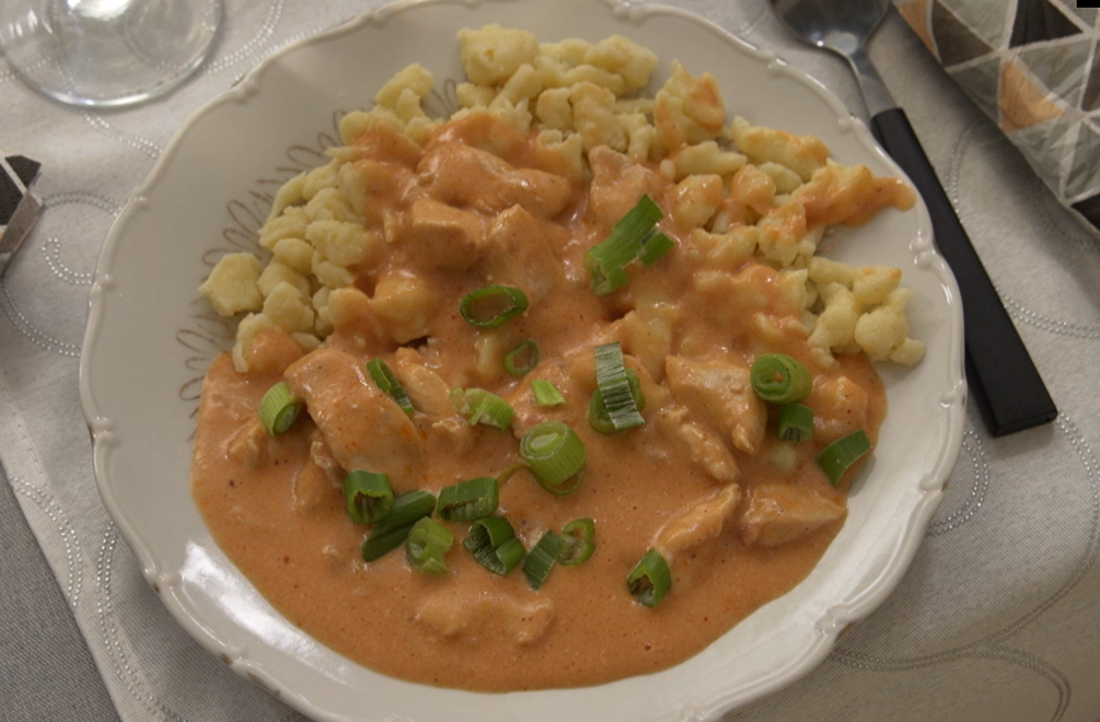 Hlavné jedlo: Prsatá s netradičnou prílohou