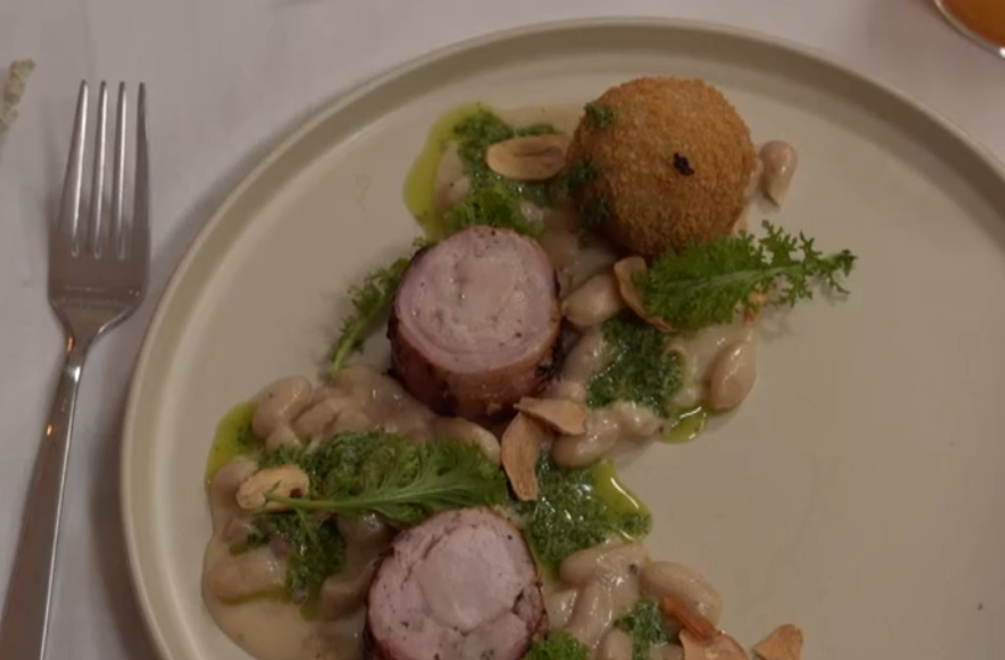 Hlavné jedlo: Zrolovaný ušiak