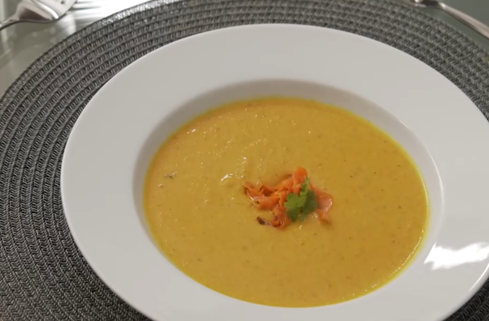 Polievka: Štipľavý oranžový zajac