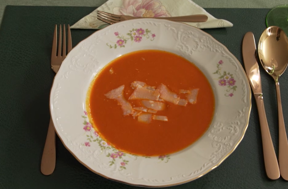 Polievka: Spriatelená zelenina