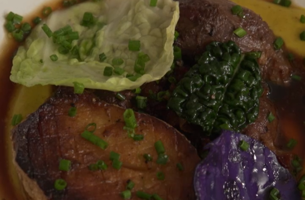 Hlavné jedlo: Holub v lese