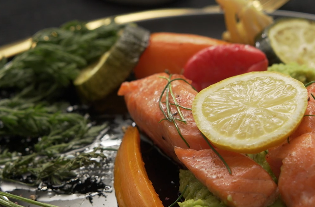 Hlavné jedlo: Narychtovaná plutva