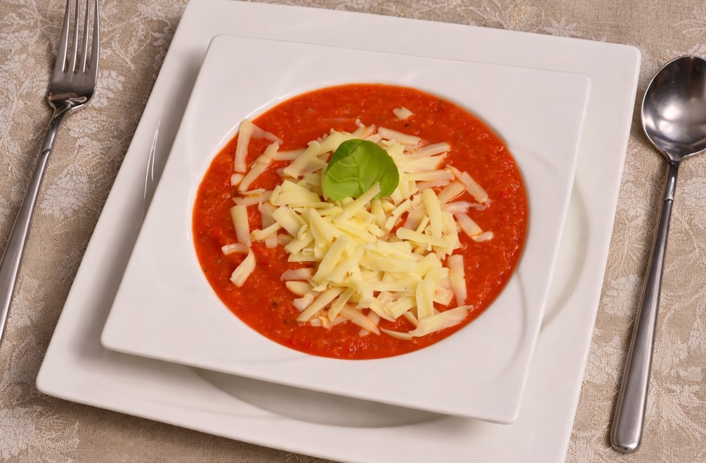 Pečená paradajková polievka