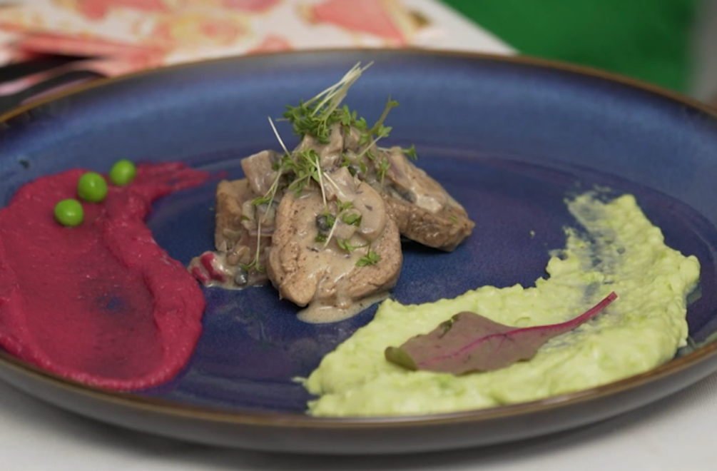 Hlavné jedlo: Ukvíkané farebné