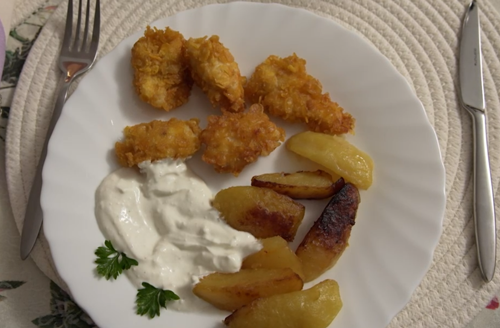 Hlavné jedlo:  Zvládne aj 13 ročný...