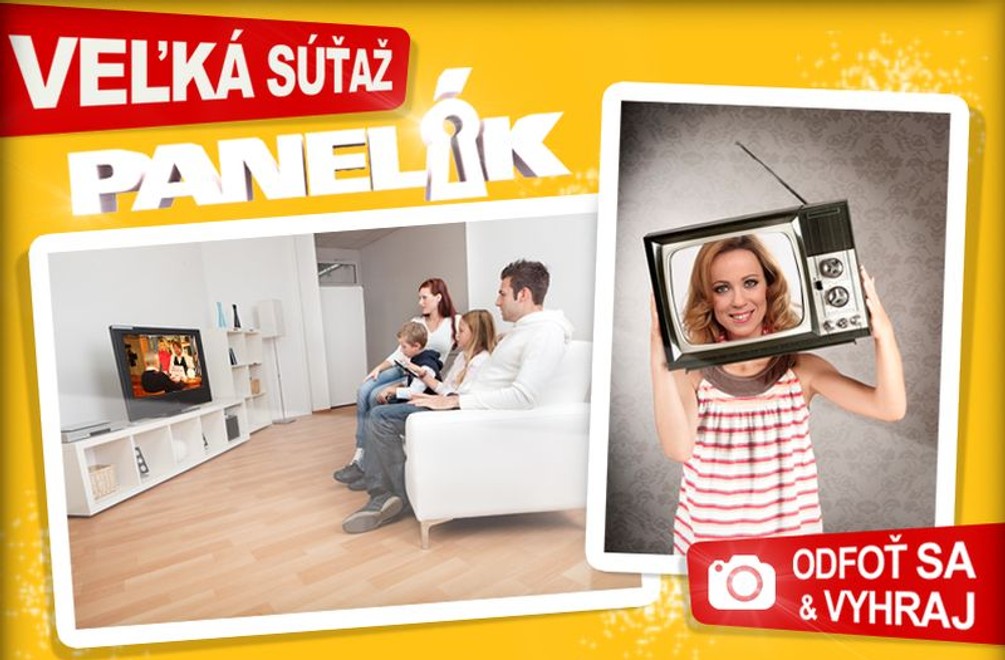 Veľká súťaž: Ukáž celému Slovensku, ako pozeráš Panelák a vyhraj!