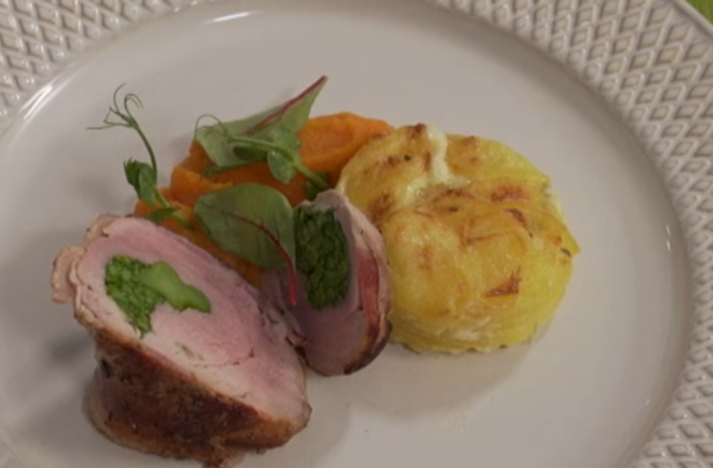 Hlavné jedlo: Zvrteľ od svinky