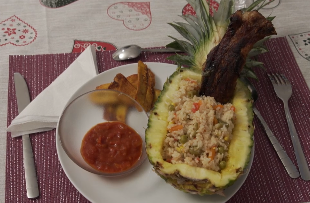 Hlavné jedlo: Riz Beounga