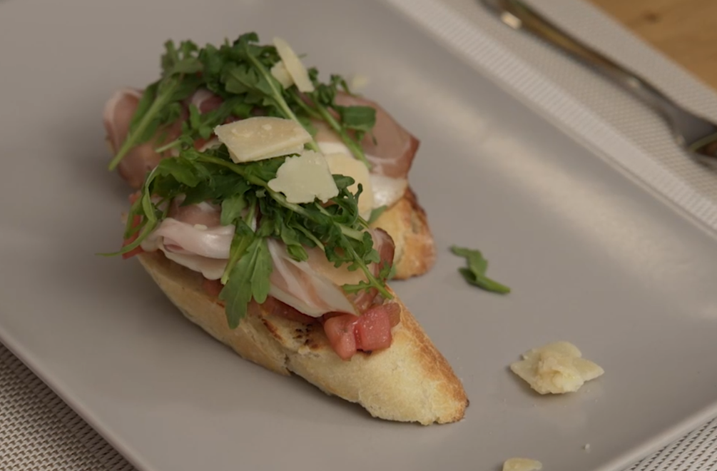 Predjedlo:  Na vrchole hoblinky