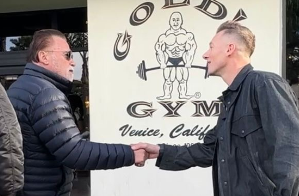 Thomas Puskailer to znova dokázal: V Amerike si podal ruku s Arnoldom Schwarzeneggerom!