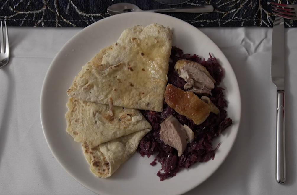 Hlavné jedlo: Sladký stred