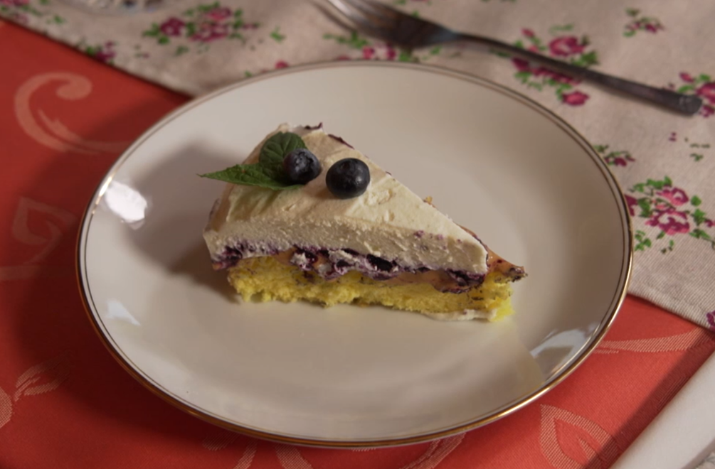 Dezert: Fialový sen