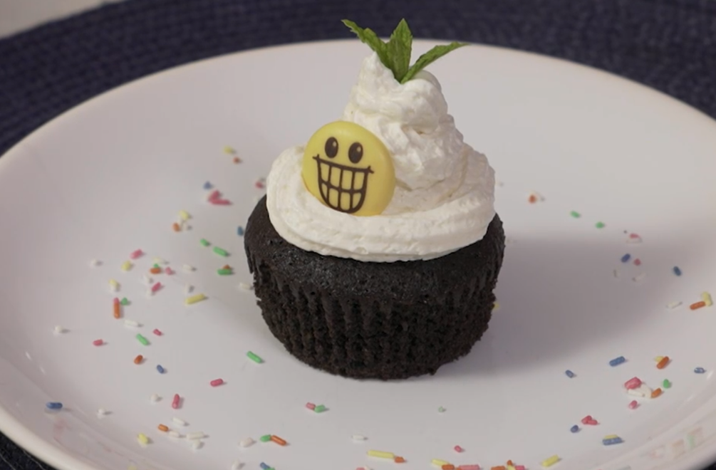 Dezert: Biely klobúčik