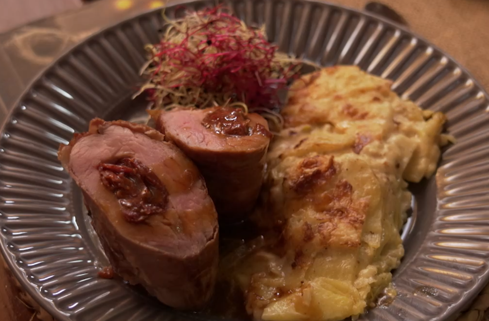 Hlavné jedlo: Calciattore gratino