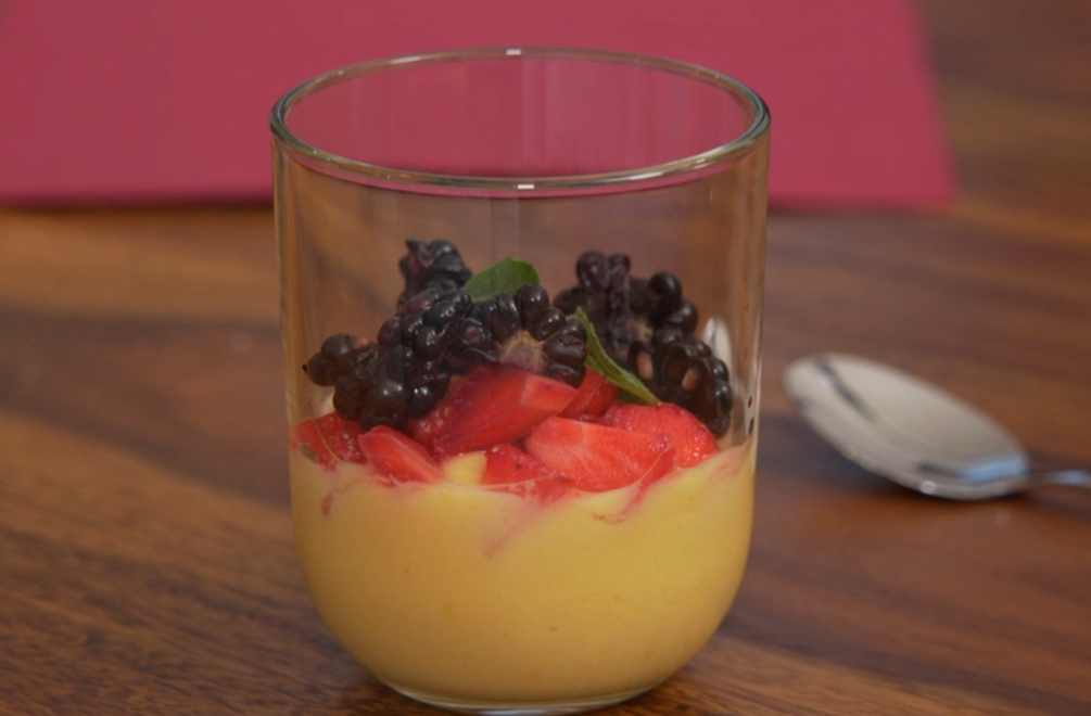 Dezert: Vínečko bíle