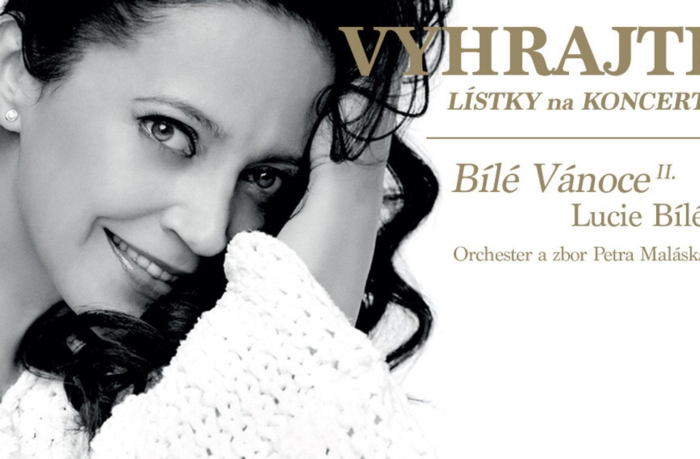 Zažite Lucii Bílou naživo: Vyhrajte dva lístky na jej koncert!