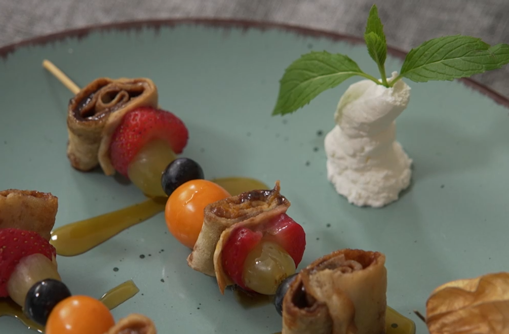 Dezert: Sladký snehuliak