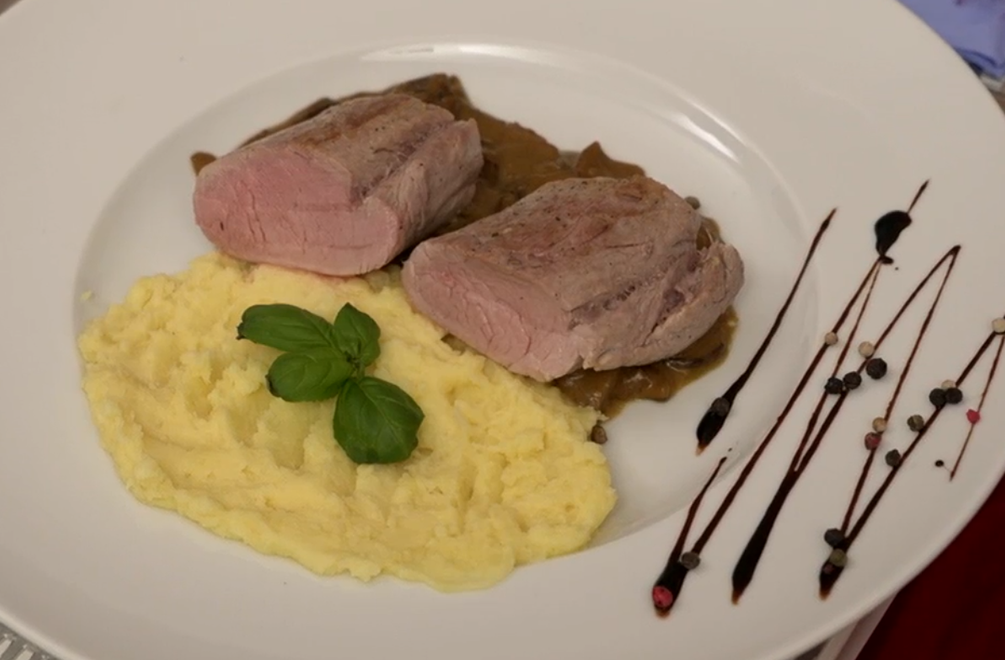 Hlavné jedlo: Bonsoir amis