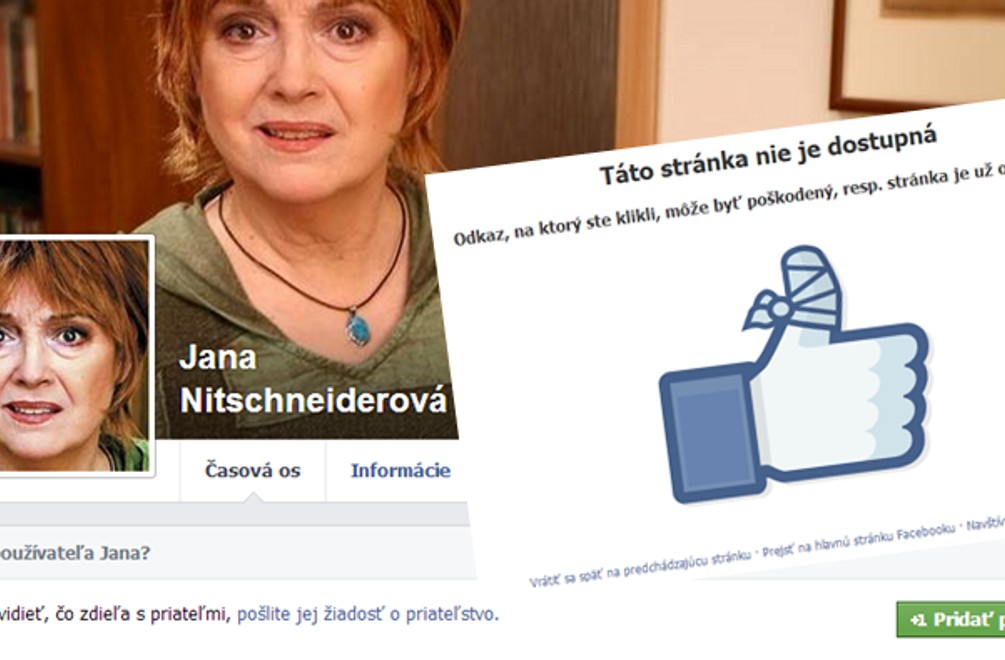 Facebook zablokoval profil pani Janky z Paneláku! Pridajte si ju ešte raz