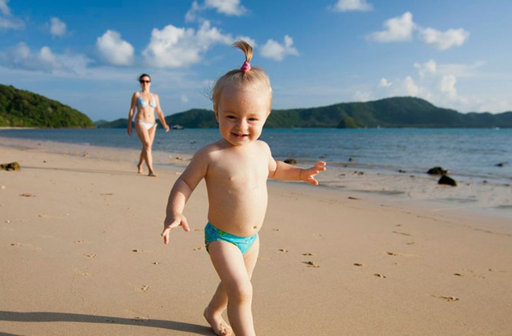 Bejby na pláži: Urobte si pohodovú dovolenku!