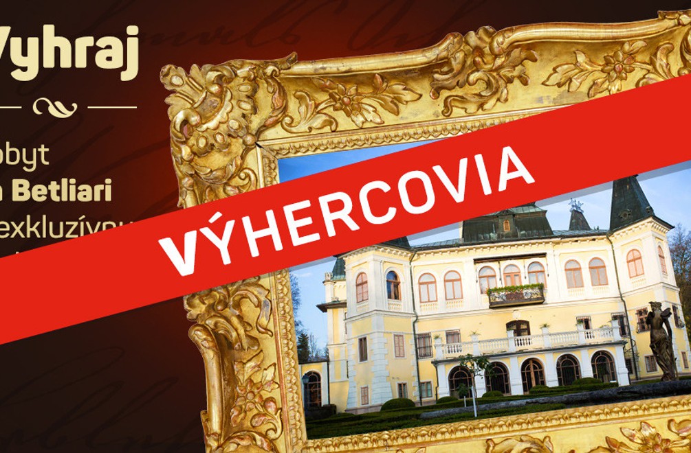 Spoznali sme víťazov súťaže s 1890: Kto vyhral exkluzívnu prehliadku a pobyt na Betliari?
