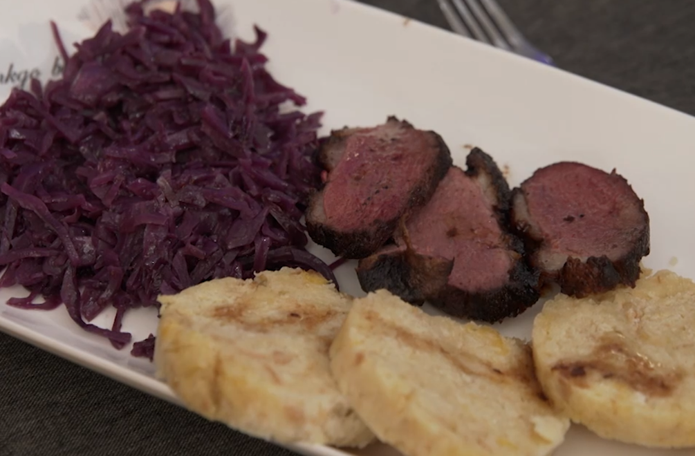 Hlavné jedlo: Červená a na sladko