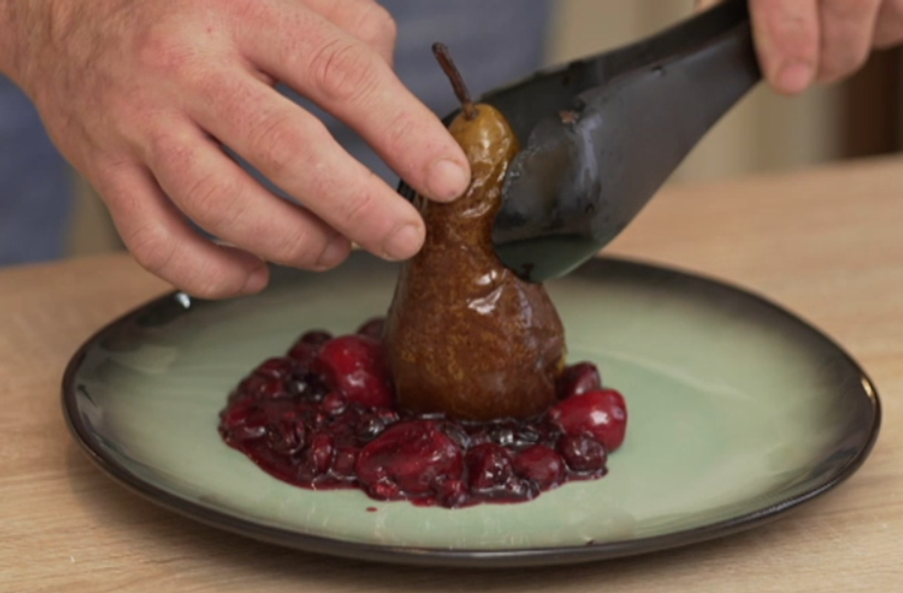 Dezert: Popálený tanier