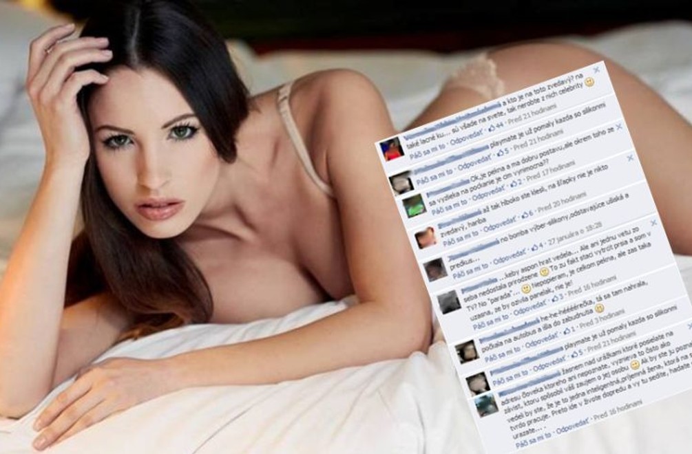 Playmate z Paneláku reaguje na urážky na Facebooku: Ľudia sú zákerní a hrubí!