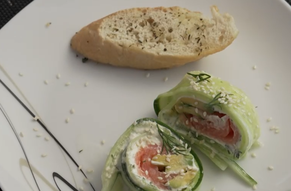 Predjedlo:  Zelený kolotoč