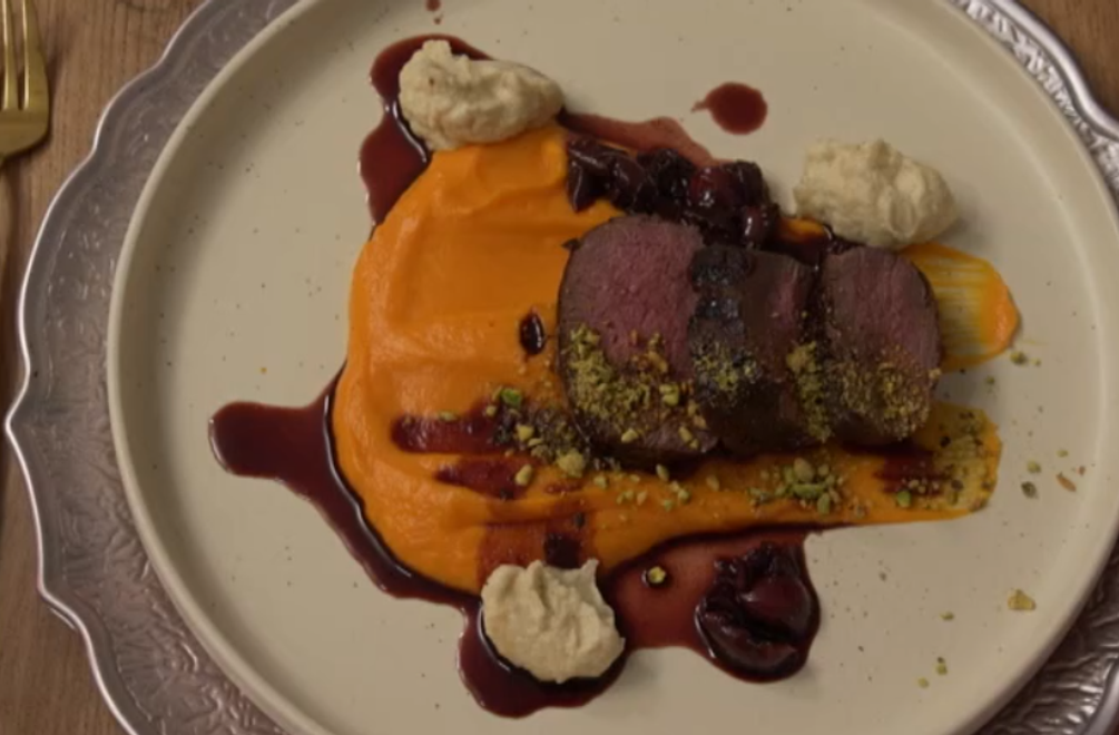 Hlavné jedlo: Spečený koreň