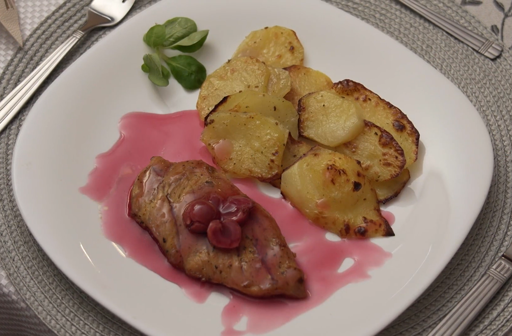 Hlavné jedlo: Prsíčka z náušníc