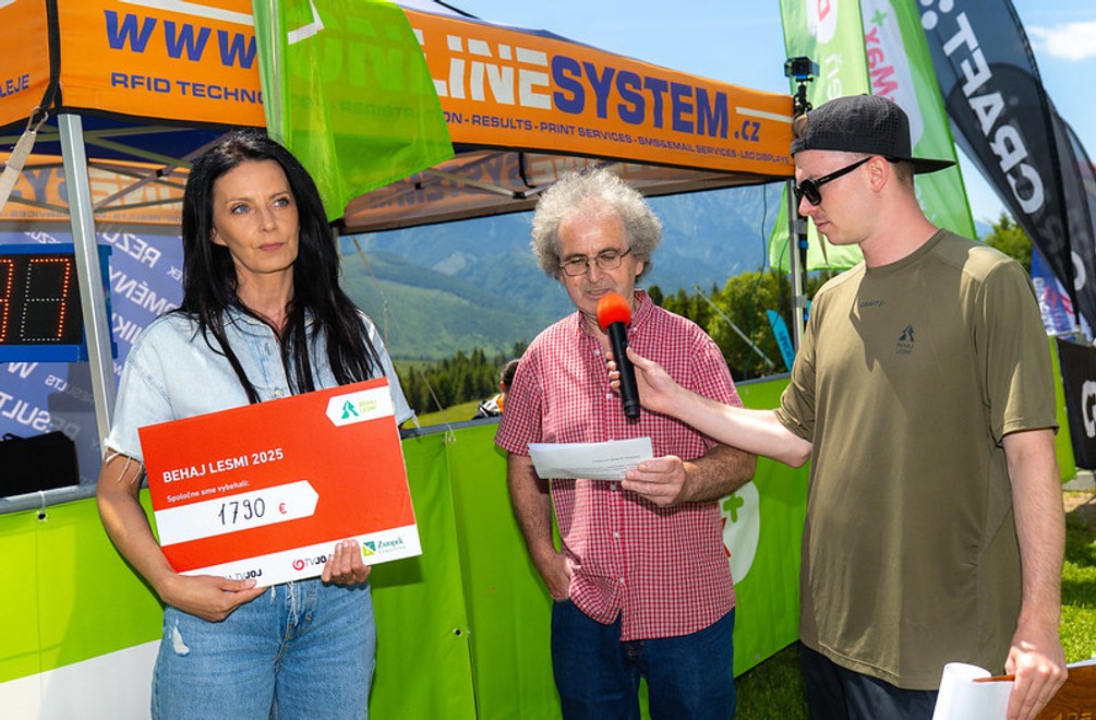 Bežci v Bachledovej doline pomohli Juliáne sumou 1790 €