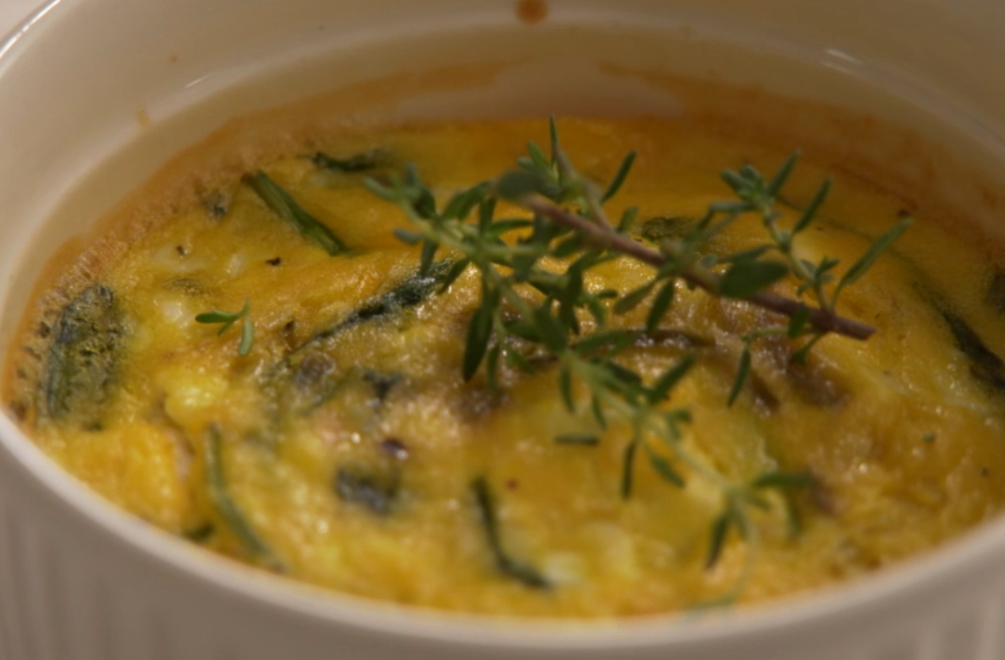 Predjedlo:  Išlo vajce do košíčka