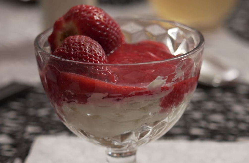 Dezert: Pohár lenivej gazdinky